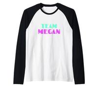 Cheer for Megan, Show Support Be On Team Megan | 90s Style Raglan