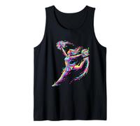 Cheerleader Splash Aquarell Kunst Tank Top