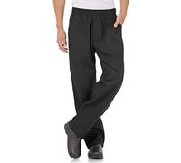 Chef Works Better Built Baggy Chef Hose für Herren, schwarz, XX-Large