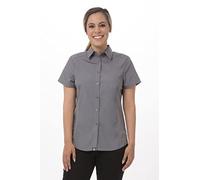 Chef Works Damen Universal Shirt, GRAU, X-Groß