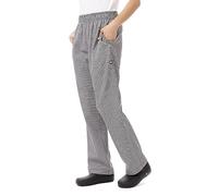 Chef Works Essential Baggy Chef Hose für Damen, Kleines Karo, Groß