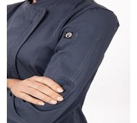 Chef Works® HARTFORD Damenkochjacke der Essential Collection - COOL VENT BCWLZ005 Blau L - L blau Polyester BCWLZ005-BLU-L