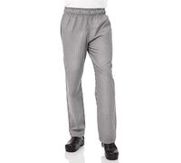 Chef Works Herren Essential Baggy Chef Pants, Kleines Karo, XX-Small
