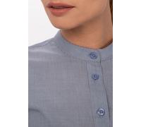 Chef Works® VERISMO Damen Stehkragenshirt der Contemporary Collection Artikel SFB02W Blau Größe 2XL - XXL blau Polyester SFB02W-BLU-2XL