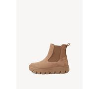 Tamaris Damen Stiefel Leder beige 39