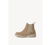 Tamaris Damen Chelsea Boots 1-25448-45 400 Beige Gr. 41