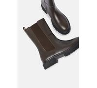 Chelsea-Boots aus glattem Rindsleder braun 41