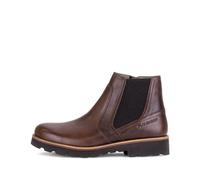 Stiefelette PIUS GABOR "Pius Gabor Stiefelette Glattleder", Herren, Gr. 42, mahagony, Glattleder, Schuhe (85536805-42) mahagony