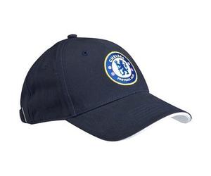 Chelsea FC Football Club Crest Badge Logo Navy Blue Baseball Cap Hat Official