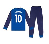 Chelsea FC - Jungen Schlafanzug mit Sublimationsdruck - Offizielles Merchandise - Geschenk für Fußballfans - Königsblau Palmer - 13-14 Jahre