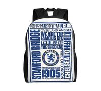 Chelsea Football Club Lässiger tragbarer Herrenrucksack mit großem Fassungsvermögen, Junior High School