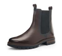 Chelseaboots ARA "CAMBRIDGE", Damen, Gr. 6 (39), braun (dunkelbraun), Glattleder, unifarben, Schuhe Chelseaboots, Schlupfstiefel in bequemer Schuhweite G (= weit) (25318048-6) dunkelbraun