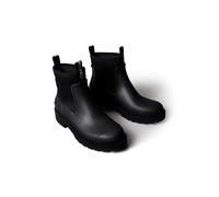Chelseaboots CALVIN KLEIN JEANS "COMBAT RAIN BOOT", Herren, Gr. 41, schwarz, Gummi, unifarben, Schuhe Chelseaboots, Stiefelette mit Blockabsatz, Schlupfboots, Rainboots mit Anziehlasche (95848600-41) 