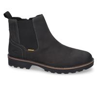 Schnürstiefelette CAMEL ACTIVE "camel active Stiefelette Leder", Herren, Gr. 44, schwarz, Leder, casual, Schuhe (89419701-44) schwarz