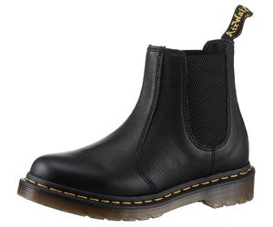 Chelseaboots DR. MARTENS "Virginia 2976", Damen, Gr. 40, schwarz, Elastischer Einsatz, Leder, unifarben, Schuhe Chelseaboots, Chunky Boots, Plateau Schuh, Boots mit herausnehmbarer Innensohle (1716666