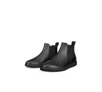 Chelseaboots ECCO "ECCO BELLA 2", Damen, Gr. 42, schwarz, Leder, Basic, Schuhe Chelseaboots, Stiefelette, Klassik-Boots mit beiseitigem Stretch (47148357-42) schwarz