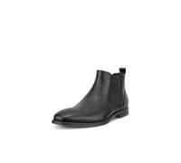 Chelseaboots ECCO "ECCO MELBOURNE", Herren, Gr. 43, schwarz, Leder, Basic, Schuhe Chelseaboots, Stiefelette, Business-Boots mit Stretcheinsätze (99968433-43) schwarz