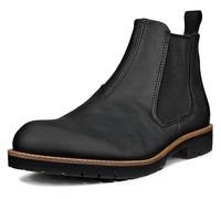 Chelseaboots ECCO "Jamestown", Herren, Gr. 41, schwarz, Nubukleder, Schuhe Chelseaboots, Schlupfboots, Stiefelette, Business-Boots mit Stretcheinsätze (62120544-41) schwarz
