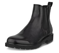 Chelseaboots ECCO "Metropole Vienna", Damen, Gr. 39, schwarz, Leder, Schuhe Chelseaboots, Stiefelette, Schlupfboots, Casual-Boots mit Stretcheinsätze (55411909-39) schwarz