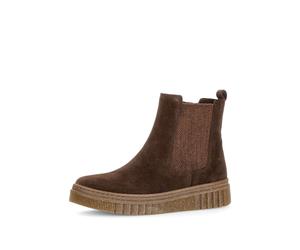 Chelseaboots GABOR "Chelsea Boot", Damen, Gr. 37,5, braun, Schuhe Chelseaboots (92902567-37,5) braun