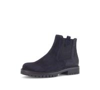 Chelseaboots GABOR "Chelsea Boot", Damen, Gr. 38,5, blau, Schuhe Chelseaboots (91531817-38,5) blau