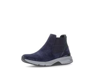 Chelseaboots GABOR "Chelsea Boot", Damen, Gr. 39, blau, Schuhe Chelseaboots (83584302-39) blau
