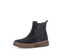 Chelseaboots GABOR "Chelsea Boot", Damen, Gr. 39, grau (blau), Schuhe Chelseaboots (35337222-39) blau