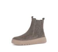 Chelseaboots GABOR "Chelsea Boot", Damen, Gr. 40, grau, Schuhe Chelseaboots (19428868-40) grau
