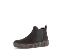 Chelseaboots GABOR "Chelsea Boot", Damen, Gr. 42,5, braun (grau), Schuhe Chelseaboots (77510415-42,5) grau