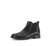 Chelseaboots GABOR, Damen, Gr. 44, schwarz, Nappaleder, unifarben, Schuhe Chelseaboots, Blockabsatz, Ankleboots in Bequemweite G (= weit) (49461401-44) schwarz