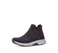 Chelseaboots GABOR "Chelsea Boot Rauleder", Damen, Gr. 43, blau, Schuhe Chelseaboots (58329230-43) blau