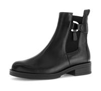 Chelseaboots GABOR, Damen, Gr. 37, schwarz, Kalbsleder, unifarben, Schuhe Chelseaboots, Bockabsatz, Stiefelette, Businessschuh mit Best Fitting-Ausstattung (16278663-37) schwarz