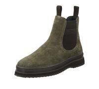 Chelseaboots GANT "BLISTOWN", Herren, Gr. 41, grün (khaki, braun), Schuhe Chelseaboots, Stiefelette, Schlupfboots mit seitlichen Elastikeinsätzen (10774654-41) khaki, braun