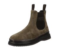 Chelseaboots GANT "Blistown", Herren, Gr. 45, braun, Veloursleder, Schuhe Chelseaboots, mit Anziehlaschen (23198908-45) braun
