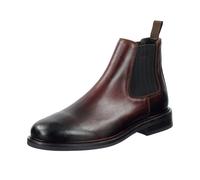 Chelseaboots GANT "St. Fairkon", Herren, Gr. 44, dunkelbraun, Leder, Schuhe Chelseaboots, mit modischem Finish, Topseller (25817669-44) dunkelbraun