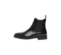 Chelseaboots HENRY STEVENS "Marshall CB4", Herren, Gr. 43, schwarz, Kalbsleder, Schuhe Chelseaboots (33283163-43) schwarz