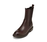 Chelseaboots MARC O'POLO "aus edlem Rindleder", Damen, Gr. 37, braun (schwarz braun), Obermaterial: 100% Leder (Rind), unifarben, Schuhe Chelseaboots (94177446-37) schwarz braun