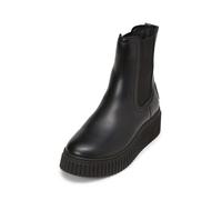 Chelseaboots MARC O'POLO "aus edlem Rindleder", Damen, Gr. 39, schwarz (m990), Obermaterial: 100% Leder (Rind), unifarben, Schuhe Chelseaboots (10793815-39) m990