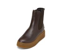 Chelseaboots MARC O'POLO "aus edlem Rindleder", Damen, Gr. 40, schwarz earth, Obermaterial: 100% Leder (Rind), unifarben, Schuhe Chelseaboots (93664842-40) schwarz earth