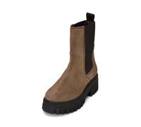 Chelseaboots MARC O'POLO "aus geöltem Veloursleder", Damen, Gr. 36, faded braun, Obermaterial: 100% Leder, unifarben, Schuhe Chelseaboots (13408159-36) faded braun