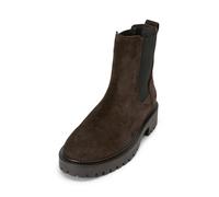 Chelseaboots MARC O'POLO "aus weichem Veloursleder", Damen, Gr. 39, braun (burnt coffee), Obermaterial: 100% Leder, unifarben, Schuhe Chelseaboots (41576663-39) burnt coffee