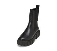Chelseaboots MARC O'POLO "mit leichter Plateausohle", Damen, Gr. 42, schwarz, Obermaterial: 100% Leder (Rind), unifarben, Schuhe Chelseaboots (11937744-42) schwarz