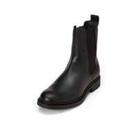 Chelseaboots MARC O'POLO "mit praktischem Innenzipper", Damen, Gr. 37, schwarz (true navy), Obermaterial: 100% Leder, unifarben, Schuhe Chelseaboots (92245715-37) true navy