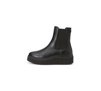 Chelseaboots MARC O'POLO "Model Bianca 60", Damen, Gr. 41, schwarz, Schuhe Chelseaboots, Schlupfboots, Stiefelette mit beidseitigem Stretcheinsatz (55173728-41) schwarz