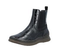 Chelseaboots RIEKER, Damen, Gr. 38, schwarz, Lederimitat, Schuhe Chelseaboots, Herbstboots, Casual-Stiefelette in Used-Optik (25353643-38) schwarz