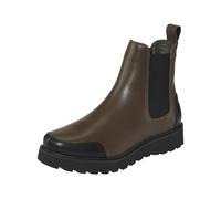 Chelseaboots ROXY "IDALIE", Damen, Gr. 39, braun (schwarz, khaki), Synthetik, Schuhe Chelseaboots, Winterschuhe, Ankleboots, Stiefelette (88406054-39) schwarz, khaki
