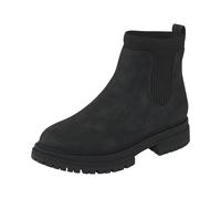 Chelseaboots ROXY "JEYNA", Damen, Gr. 41, schwarz (schwarz, braun, schwarz), Synthetik, Schuhe Chelseaboots, Ankleboots, Schlupfboots, Stiefelette, wasserabweisend (45859642-41) schwarz, braun, schwar