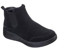 Chelseaboots SKECHERS "ARCH FIT LAGUNA", Damen, Gr. 35, schwarz (schwarz, uni), Veloursleder, Schuhe Chelseaboots, Chelseaboots, Winterboots mit bequemen Relaxed Fit (59756617-35) schwarz, uni
