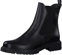 Tamaris Chelsea Boots aus Leder-Mix in Black, Größe 36