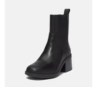 Chelseaboots TIMBERLAND "BELLEVAUXMID CHELSEA BOOT", Damen, Gr. 39,5, schwarz (schwarz full grain), Leder, Schuhe Chelseaboots, Stiefelette, Winterschuhe, Ankle Boots (28984423-39,5) schwarz full grai